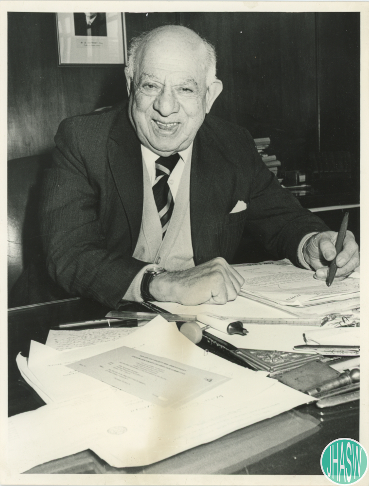 An old photo showing Maurice Rapport